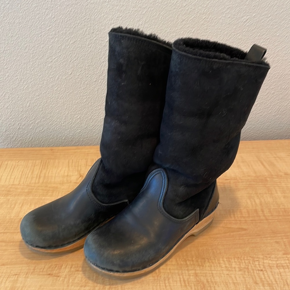 Sven’s Clogs Shearling lined boots size 38